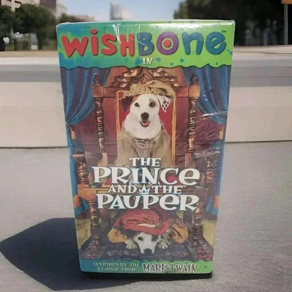 Wishbone The Prince And The Pauper VHS 1995 New Factory Sealed - Picture 1 of 16